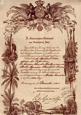 Militaire Onderscheiding, 1908
